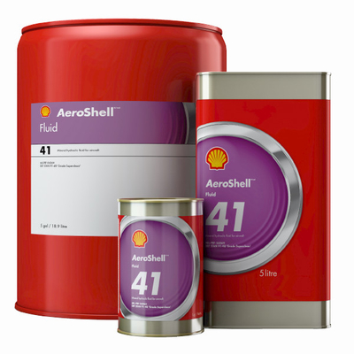 Mineral Aeroshell 41 Hydraulic Fluid Aircraft Wing Surface Control Systems