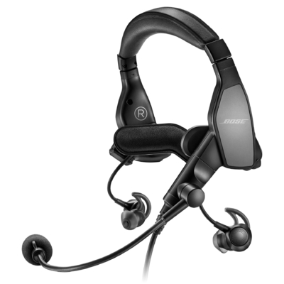 FAA TSO Certificated Aircraft Ground Support Equipment Bose Proflight Series 2 Piolt Headset