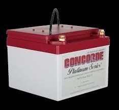 24Volt 13.6Ah VRLA Concorde Aircraft Battery Platinum Series RG24 15