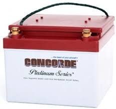 VRLA AGM Aircraft Spare Parts RG24-15M Concorde Battery