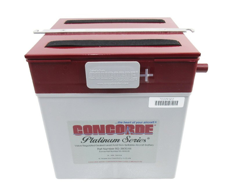 RG-380E 44 Series Concorde Aircraft Spare Parts Premium Lead Acid Batteries