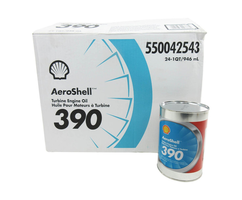Low Viscosity Aviation Chemicals AeroShell Turbine Oil 390 3cS Double Ester TEO