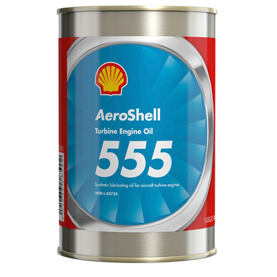 High Pressure Lubricating AeroShell Turbine Oil 555 For Helicopter Engine