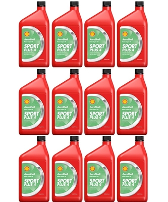Synthetic Aviation Chemicals AeroShell Oil Sport Plus 4 Lubricant For Light Sport Engines