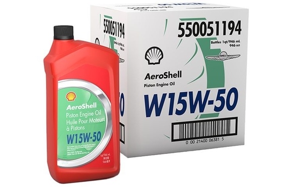 Multigrade Aviation Chemicals AeroShell Oil W15W50 SAE J-1899 Grade