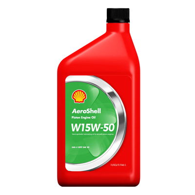 Multigrade Aviation Chemicals AeroShell Oil W15W50 SAE J-1899 Grade