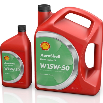 Multigrade Aviation Chemicals AeroShell Oil W15W50 SAE J-1899 Grade