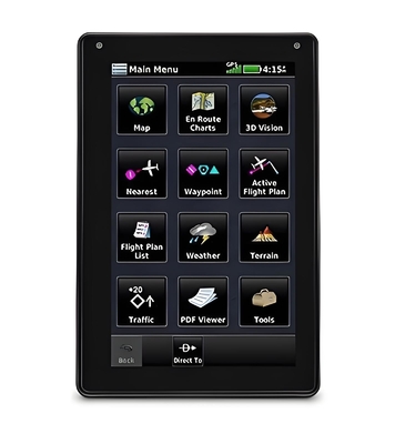 Garmin Aera 760GPS Advanced Portable Aviation Navigation, P/N 010-02303-02