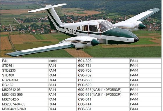 Superior Piper PA-44 Aviation Materials For Unmatched Aircraft Performanc