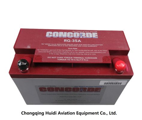 RG-35A RG-35AXC Aircraft Spare Parts Concorde Lead Acid Battery