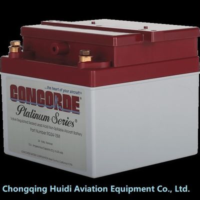 VRLA AGM Aircraft Spare Parts RG24-15M Concorde Battery
