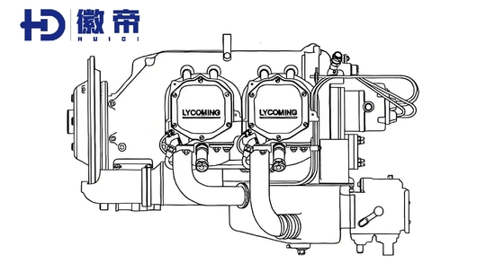 Lycoming HO-360-C1A Aircraft Engine New Rebuilt Overhaul