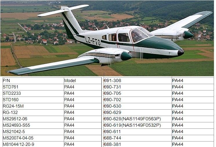 Superior Piper PA-44 Aviation Materials For Unmatched Aircraft Performanc