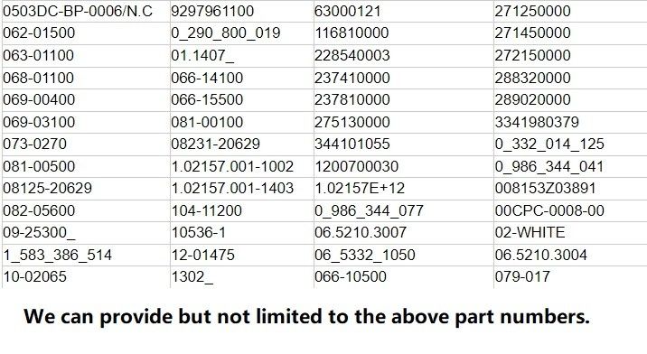 Diamond Aircraft DA40NG/DA42NG Spare Parts Aviation Materials