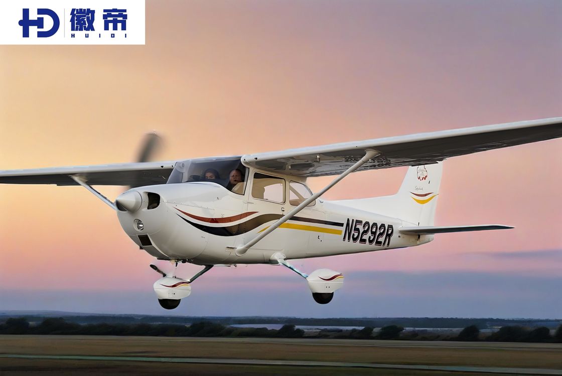 First Flight in 1955 Cessna 172 Skyhawk Service Ceiling up to 13000 Feet