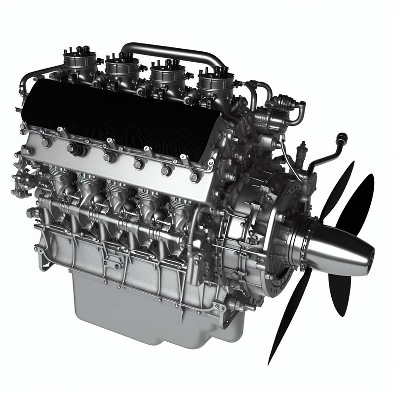 Lycoming IO-540-AE1A5 300HP Aircraft Engine