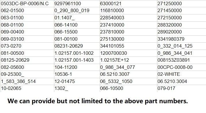 Diamond Aircraft DA40NG/DA42NG Spare Parts Aviation Materials