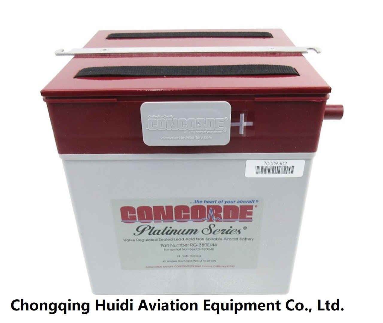 RG-380E 44 Series Concorde Aircraft Spare Parts Premium Lead Acid Batteries