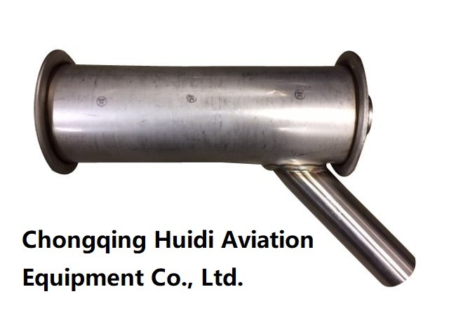 321 Stainless Steel Aircraft Spare Parts Hartzell Noise Silencer For Cessna 172R 172S 172R S/N 80001 0n