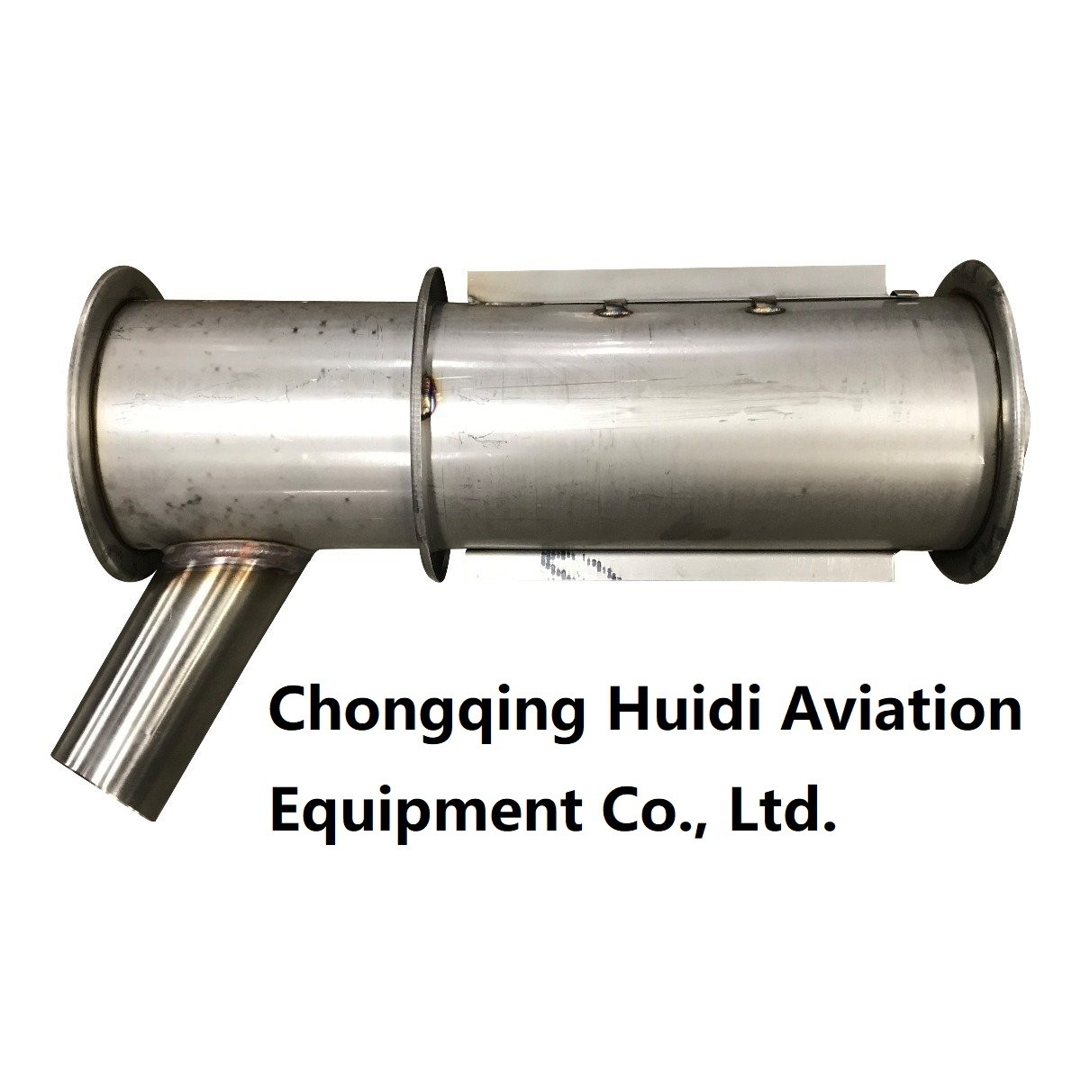 321 Stainless Steel Aircraft Spare Parts Hartzell Noise Silencer For Cessna 172R 172S 172R S/N 80001 0n