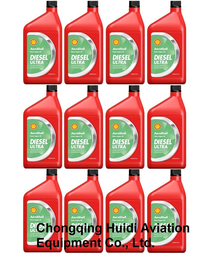 Fully Synthetic Aviation Chemicals AeroShell Diesel Ultra Piston Engine Oil 1L