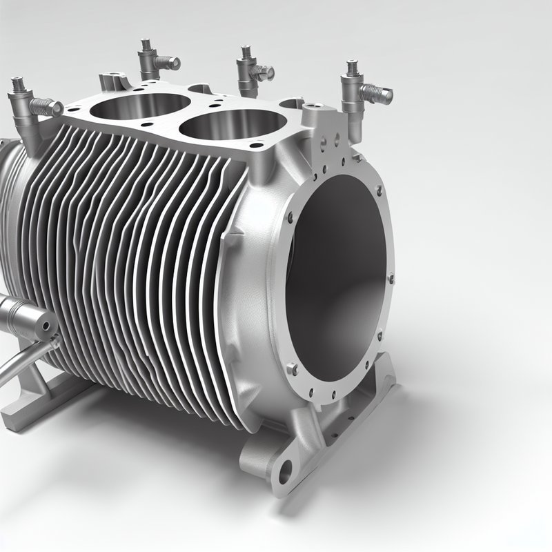 OEM Lycoming Cylinder Kit with Cooling Fins for Aircraft Engines