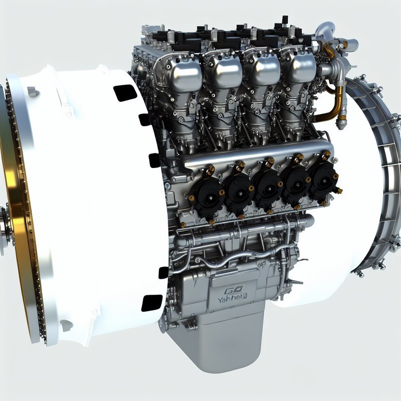 Lycoming IO-540-V4A5 6-Cylinder Aircraft Engine