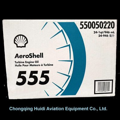 High Pressure Lubricating AeroShell Turbine Oil 555 For Helicopter Engine